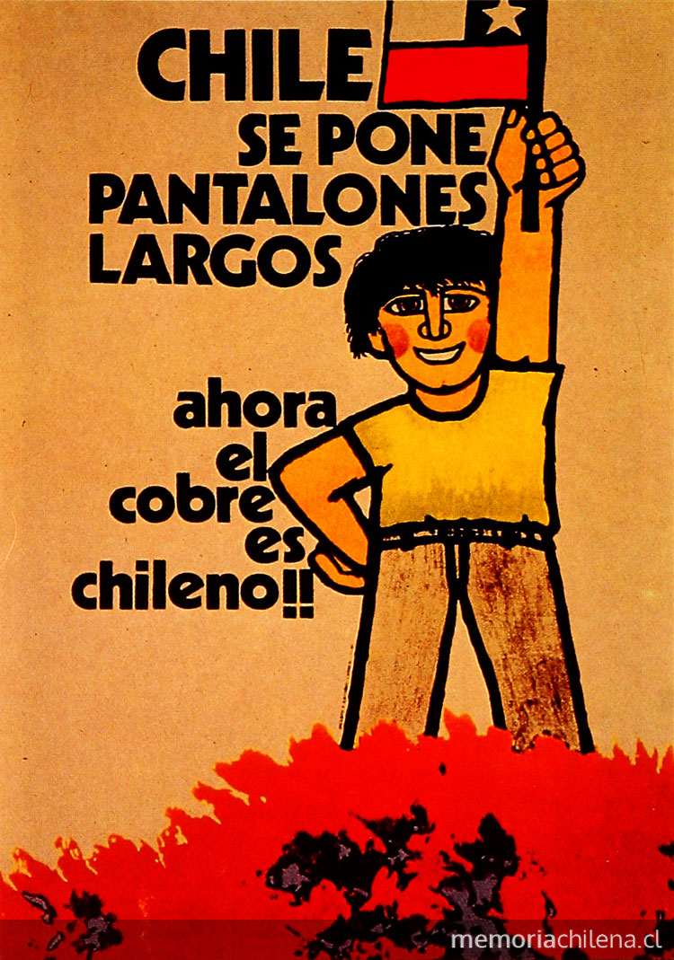 55 años. El cobre, sueldo de Chile